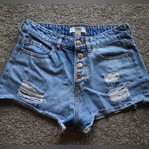 Forever 21 Blue Jean Shorts (size 27)